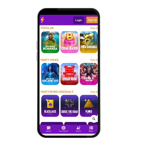 Party Spin Casino APK Download (Android)